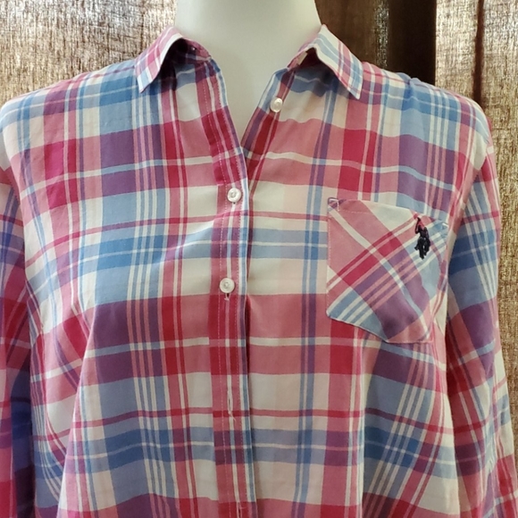 U.S.POLO ASST WOMEN'S SHIRT SIZE XL - Picture 2 of 10